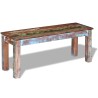 Banc 110x35x45 cm Bois de récupération massif 516355516355