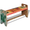 Banc Bois massif recyclé 100x30x50 cm 516356516356