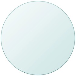 Dessus de table ronde en verre trempé 900 mm 516357516357