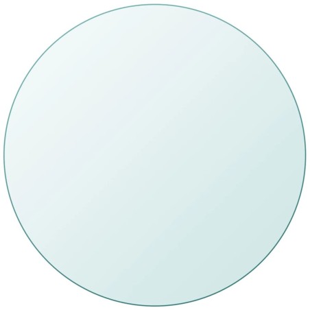 Dessus de table ronde en verre trempé 900 mm 516357516357