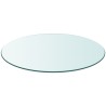 Dessus de table ronde en verre trempé 300 mm 516358516358