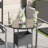Dessus de table ronde en verre trempé 500 mm 516359516359