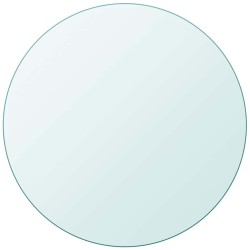 Dessus de table ronde en verre trempé 500 mm 516359516359
