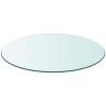 Dessus de table ronde en verre trempé 500 mm 516359516359