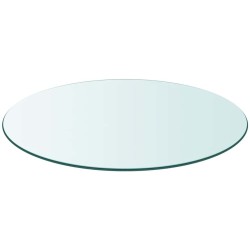 Dessus de table ronde en verre trempé 600 mm  516361516361