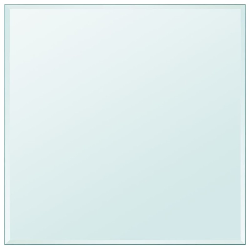 Dessus de table carré en verre trempé 700 x 700 mm 516369516369