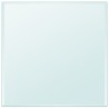 Dessus de table carré en verre trempé 700 x 700 mm 516369516369