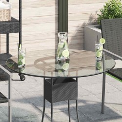 Dessus de table ronde en verre trempé 800 mm   516370516370