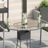 Dessus de table ronde en verre trempé 800 mm   516370516370