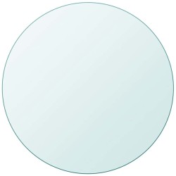 Dessus de table ronde en verre trempé 800 mm   516370516370