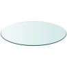 Dessus de table ronde en verre trempé 800 mm   516370516370