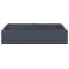 Vasque 50x38x11 cm fonte minérale/marbre anthracite 516378516378
