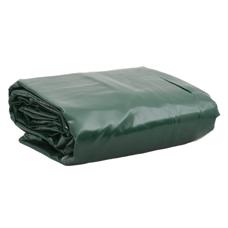 Bâche vert 1,5x10 m 650 g/m² 516399516399