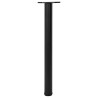 4 pieds de table réglables en hauteur 710 mm Noir 516440516440