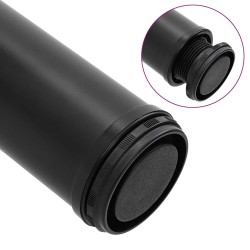 4 pieds de table réglables en hauteur 710 mm Noir 516440516440