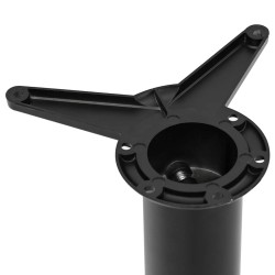 4 pieds de table réglables en hauteur 710 mm Noir 516440516440
