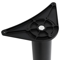 4 pieds de table réglables en hauteur 870 mm Noir 516480516480