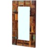 Miroir Bois de récupération massif 80x50 cm 516482516482