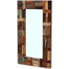 Miroir Bois de récupération massif 80x50 cm 516482516482