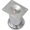 Pieds ronds de canapé 4 pcs Chrome 60 mm 516486516486