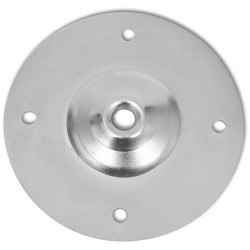 Pieds de table télescopique 2 pcs Chrome 710 mm - 1100 mm  516489516489