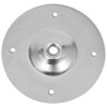 Pieds de table télescopique 2 pcs Chrome 710 mm - 1100 mm  516489516489