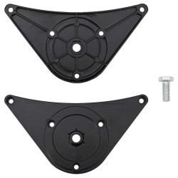4 pieds de table réglables en hauteur Noir 1100 mm 516504516504