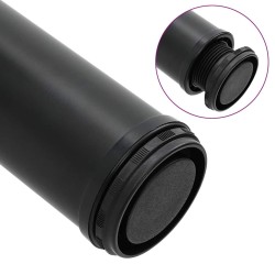 4 pieds de table réglables en hauteur Noir 1100 mm 516504516504