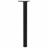 4 pieds de table réglables en hauteur 710 mm Noir 516505516505