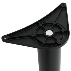 4 pieds de table réglables en hauteur 710 mm Noir 516505516505