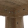 Table à manger 140x80x75 cm chêne 516506516506