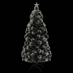 Arbre de Noël pré-éclairé avec support et LED 180 cm fibre optique 516511516511