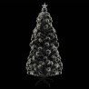 Arbre de Noël pré-éclairé avec support et LED 180 cm fibre optique 516511516511