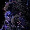 Arbre de Noël pré-éclairé avec support et LED 180 cm fibre optique 516511516511