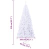 Arbre de Noël artificiel et support Acier 210 cm 910 branches 516512516512