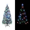 Arbre de Noël pré-éclairé avec support et LED 150 cm fibre optique 516513516513