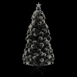 Arbre de Noël pré-éclairé avec support et LED 150 cm fibre optique 516513516513