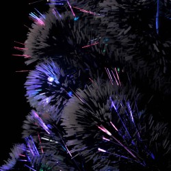 Arbre de Noël pré-éclairé avec support et LED 150 cm fibre optique 516513516513