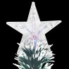 Arbre de Noël pré-éclairé avec support et LED 150 cm fibre optique 516513516513