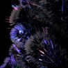 Arbre de Noël pré-éclairé avec support et LED 210 cm fibre optique 516514516514