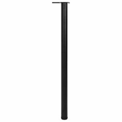 4 pieds de table réglables en hauteur Noir 1100 mm 516521516521