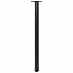 4 pieds de table réglables en hauteur Noir 1100 mm 516521516521