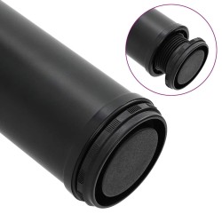 4 pieds de table réglables en hauteur Noir 1100 mm 516521516521