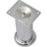 4 pcs Pieds ronds de canapé Chrome 180 mm 516527516527