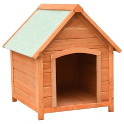 Niche pour chiens Bois de pin et de sapin massif 72x85x82 cm 516570516570