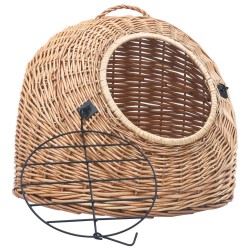 Cage de transport pour chats 60x45x45 cm Saule naturel 516572516572
