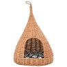 Panier pour chats avec coussin 40x60 cm Saule naturel 516573516573