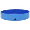Piscine pliable pour chiens Bleu 160x30 cm PVC 516578516578