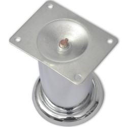 Pieds ronds de canapé 8 pcs Chrome 60 mm 516600516600
