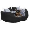 Coussin réversible lavable pour chien Gris et noir 65x50x20 cm 516692516692
